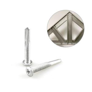 Wholesale Zinc Alloy Coated Phillips Drive Self Drilling Screw for Light Gauge Steel Building from china suppliers