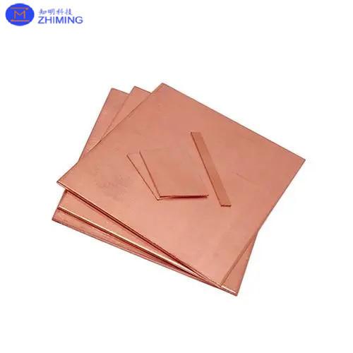 Copper Substrate Single Crystal Cu Wafer 5x5x0.5/lmm 10x10x0.5/1mm 20x20x0.5/1mm