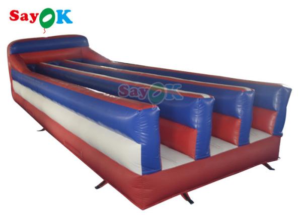 Funny Inflatable Sports Games Commercial Bungee Run Inflatable Race Game Bungee