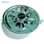 8 Inch Golf Cart Wheel Covers Universal Fit Set of 4 Easy Installation