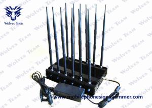 Wholesale 12 Band Jammer GSM DCS Rebolabile 3G 4G WIFI GPS and RF Bugs from 130 to 500 Mhz from china suppliers
