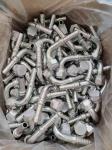 Different Raw Material 00400 Stainless Steel Hydraulic Hose Fittings Copper