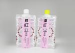 Custom Printed Nozzle Spout Liquid Spout Bags 70um - 200um Thickness
