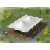 Buy cheap Prefabricated Membrane Tent Structures Waterproof Use In Tennis Court Shading from wholesalers