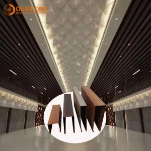 Wholesale Aluminium Suspended Metal False Plank Strip , Professional Factory For Aluminum Linear Strip Ceiling from china suppliers