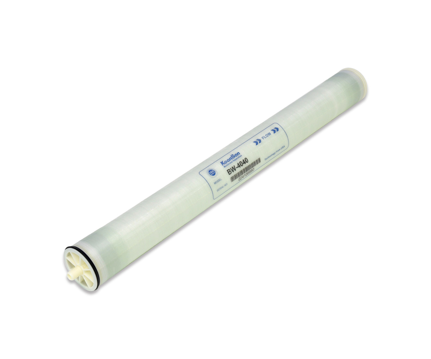 High Rejecttion Rate Low Pressure RO Membrane BW-8040 For Industrial Water