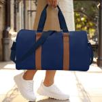 12OZ Mens Womens Canvas Overnight Bag , Large Custom Travel Bag