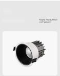 Corridor 7 Inch LED Ceiling Downlight 10W 6000K