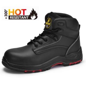 Wholesale ASTM Men'S Waterproof Composite Toe Work Boots Ultra Lightweight Composite Safety Boots from china suppliers
