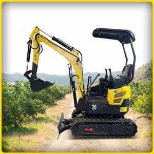 Wholesale 2 Ton Mini Crawler Excavator Digging Machines For Building / Construction from china suppliers