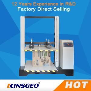 Wholesale 220V/50Hz 550KG Paper Box Compression Testing Machine with LCD Display from china suppliers