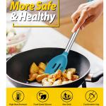 Large silicone cooking spoon, non-stick solid baking spoon,kitchenware