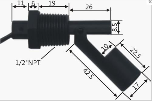 Quality Horizontal install float level sensor for sale