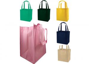 Wholesale Horizontal Laminated Non Woven Polypropylene Bags Logo Printed Nonwoven Tote from china suppliers