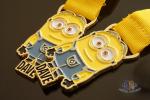 Europe Bespoke Cartoon Kids Metal Medals / Size 50*3MM 3D Printed Medals