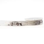 Ink Screen Printed Cotton Ribbon , Tear Resistant Cotton Fabric Ribbon