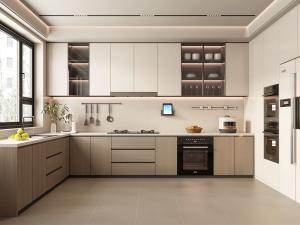 Wholesale Factory Modern Kitchen Cabinet With Various Carcass Material For Hotel from china suppliers