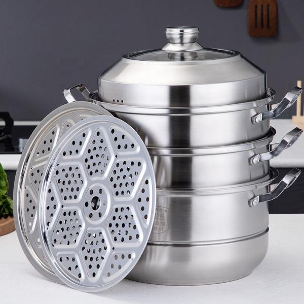 Wholesale TOP Seller 30cm Multipurpose Stock Pot Cookware 18/8 Stainless Steel