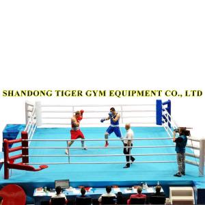 China AIBA Boxing Ring For competition and training 7.8m / 7m / 6m / 5m / 4m and floor boxing ring on sale