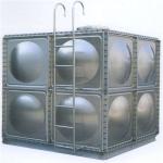 SS316L Galvanised Cold Water Storage Tank , Anti Corrosion 5m3 Water Tank