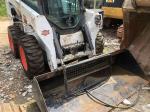 BOBCAT S550 Used Skid Steer Loader 74HP 118KW For Landscaping