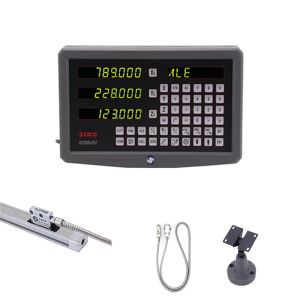 Wholesale SINO DRO SDS6-3V 3 Axis Digital Readout System With 0.005mm Resolution TTL Input Linear Encoder Ruler from china suppliers