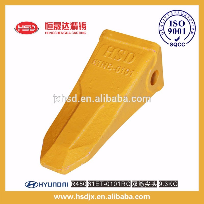 earthmoving machinery tool rock bucket teeth 61NA-31310