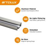 Oblique Reflection Luminescence Design LED Light Aluminium Profile A220EA