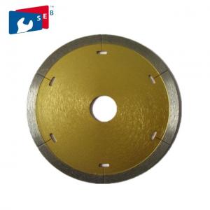 China Diamond Circular Cutting Saw Blade for Cutting Tile with Continuous Rim on sale