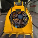Rotary Screening Bucket Excavator Attachments Hydraulic Drum Screening Hopper