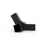 ISO9001 2008 Certified Stainless Steel Pergola Brackets for Customized 3-Way