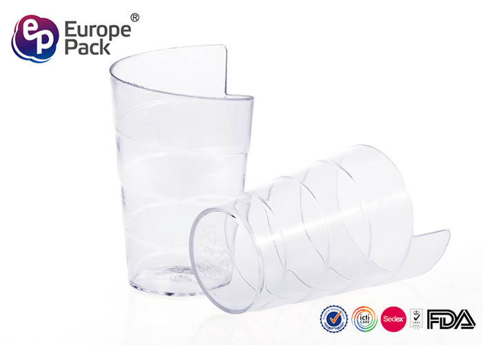 Small Disposable Plastic Dessert Cup