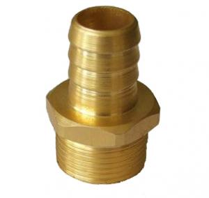 Wholesale Brass hose barb fitting/OEM precision hydraulic hose screw fitting/Hose couplings/Barbed connector/Pneumatic fittings from china suppliers