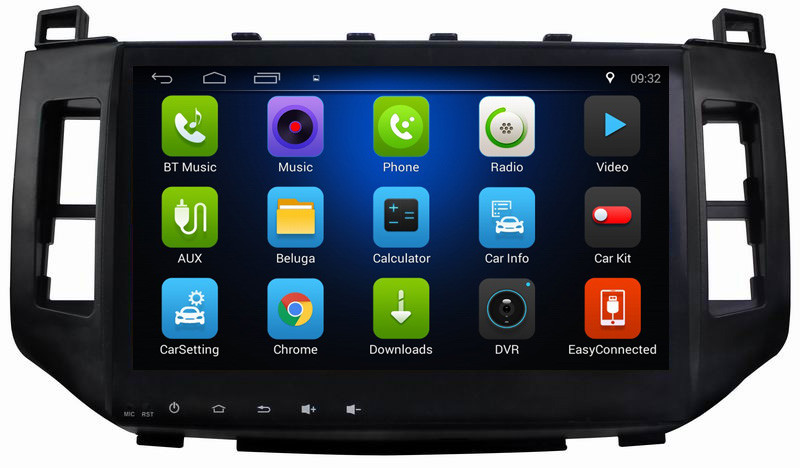 Ouchuangbo car audio stereo gps navigation for Baic Weiwang M20 wifi BDDR3 2GB USB 4 Core CPU android 8.1 System