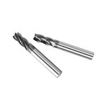 Unequal 38 Spiral Angle Solid Carbide Corner Rounding Endmills for Stainless