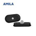 Flat Oval Vacuum Suction Cups MAOF HT2 With High Temperature Resistance