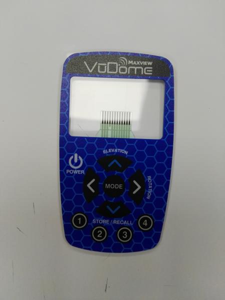 New Design Flat Button Metal Dome Membrane Switch By Silk Screen Ptinting Custom