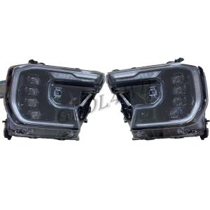 Wholesale Smoke Black GZDL4WD Headight 4x4 Driving Lights For Ranger T9 XL XLT XLS Upgrade To Wildtrak from china suppliers