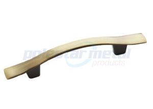 Wholesale 76 mm CC Antique Brass Bar Pull Cabinet Handles / Contemporary Knobs And Pulls For Cabinets from china suppliers