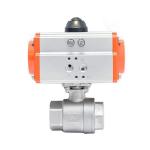 DN15-100 Q611f-16p SS304 2PC Pneumatic Water Ball Valve with Corrosion