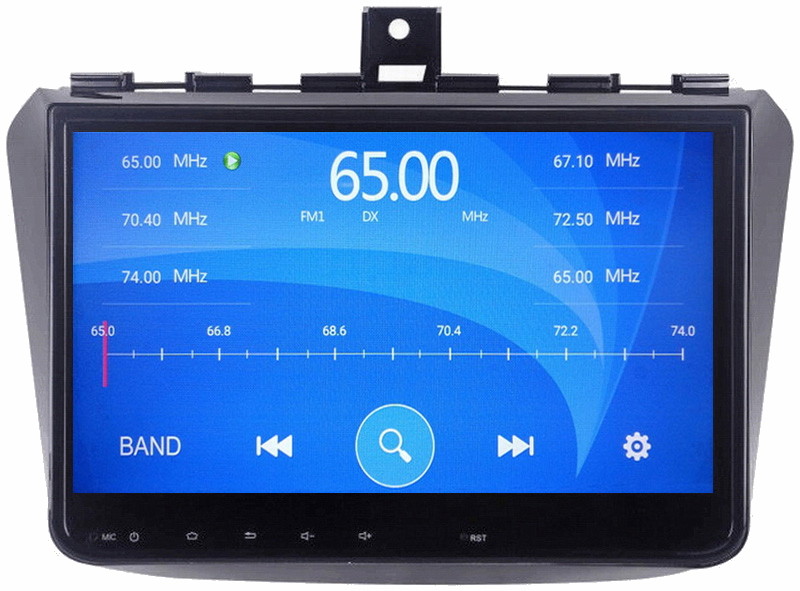 Ouchuangbo 9 inch auto radio stereo Android 6.0 for Haima M3 2016 with Bluetooth connection to the phone then play music