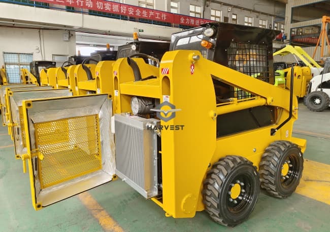 500kg Skid Steer Loader JC35 0.3m3 Bucket Customize Manual or Pilot Operation