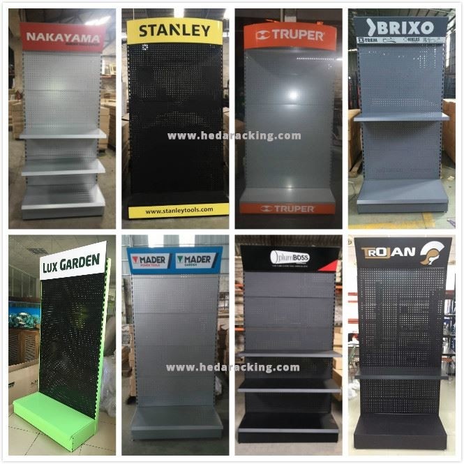 Steel Grocery Shop Display Stands Retail Snack Display Racks