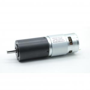Wholesale NEMA 17 24V DC Brush Gear Motor Low Noise 42mm 1:53 94Rpm 0.75A With Gearbox from china suppliers