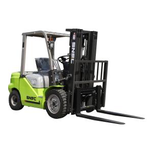Wholesale 3 Ton Diesel Powered Forklift Montacargas With Japanese Engine Triplex 4.5meters Mast Side Shifter from china suppliers
