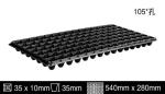 72 cells PS ,PVC plastic seed and seeding nursery starting agriculture tray