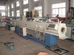 PVC Drainage Pipe Twin Screw Extruder , CPVC / UPVC Electric Pipe Production