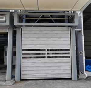 Wholesale Aluminum Alloy 0.8m/s Opening and Closing Speeds Manufacturing Plant Shutter High Speed Door from china suppliers