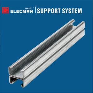Wholesale 41 X 44 Electrical Galvanized Steel Strut C Channels 2.6mm from china suppliers
