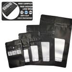 Stand Up Pouch Child Resistance Mylar Bags 3.5 Customized Logo Smell Proof Mylar